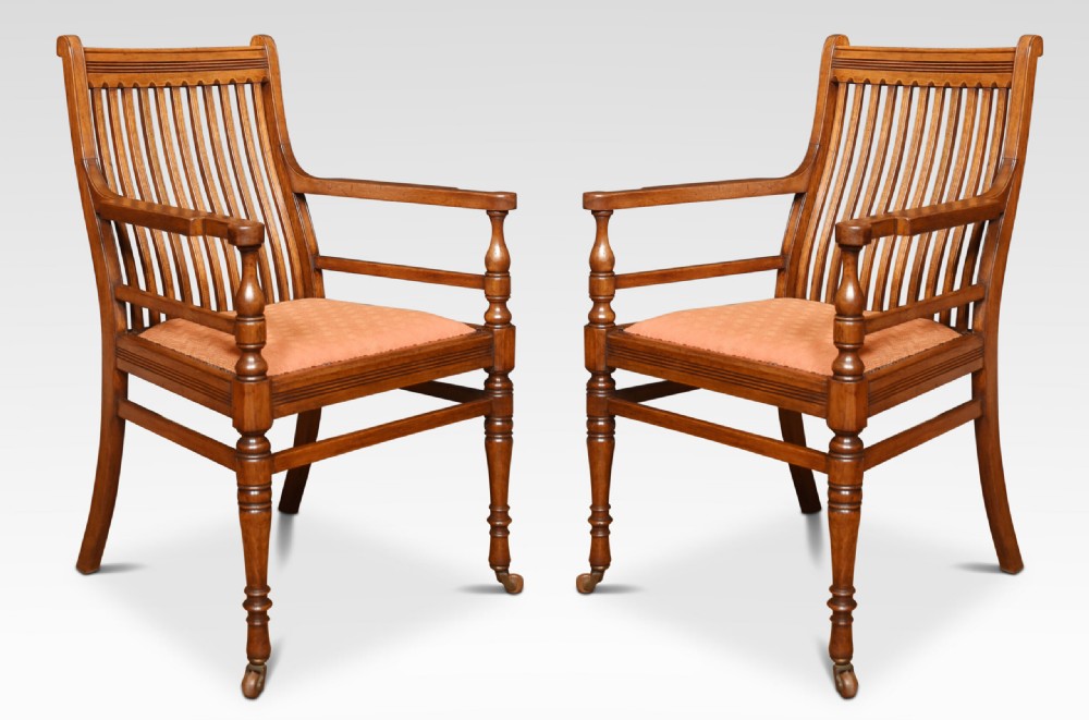 Set Of Six James Shoolbread Dining Chairs View II