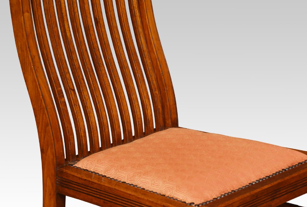 Set Of Six James Shoolbread Dining Chairs View VIII
