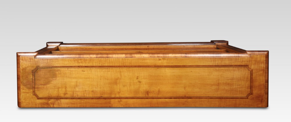 Satinwood open bookcase By C Hindley and Sons View VI