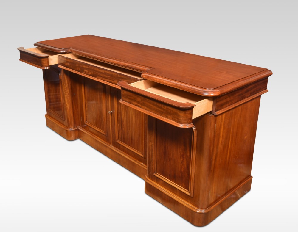 Mahogany Four Door Sideboard View III