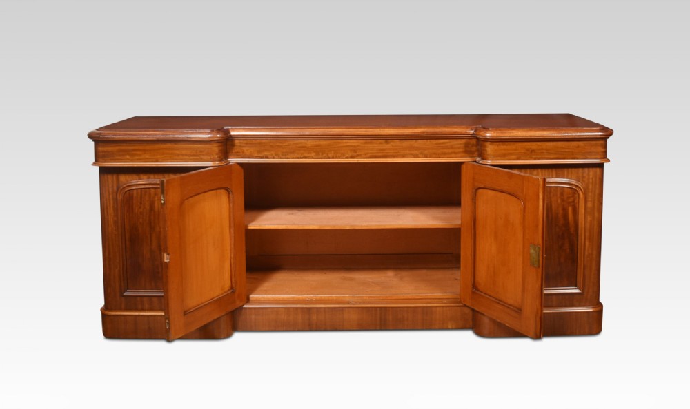 Mahogany Four Door Sideboard View IV