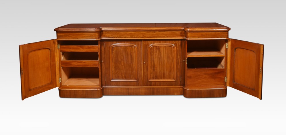 Mahogany Four Door Sideboard View VI