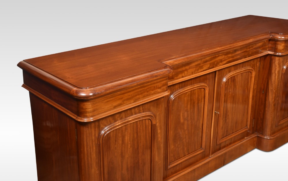 Mahogany Four Door Sideboard View VII