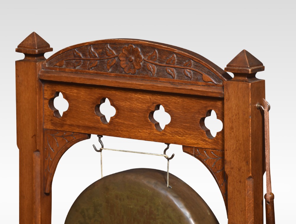 Gothic revival dinner gong View II