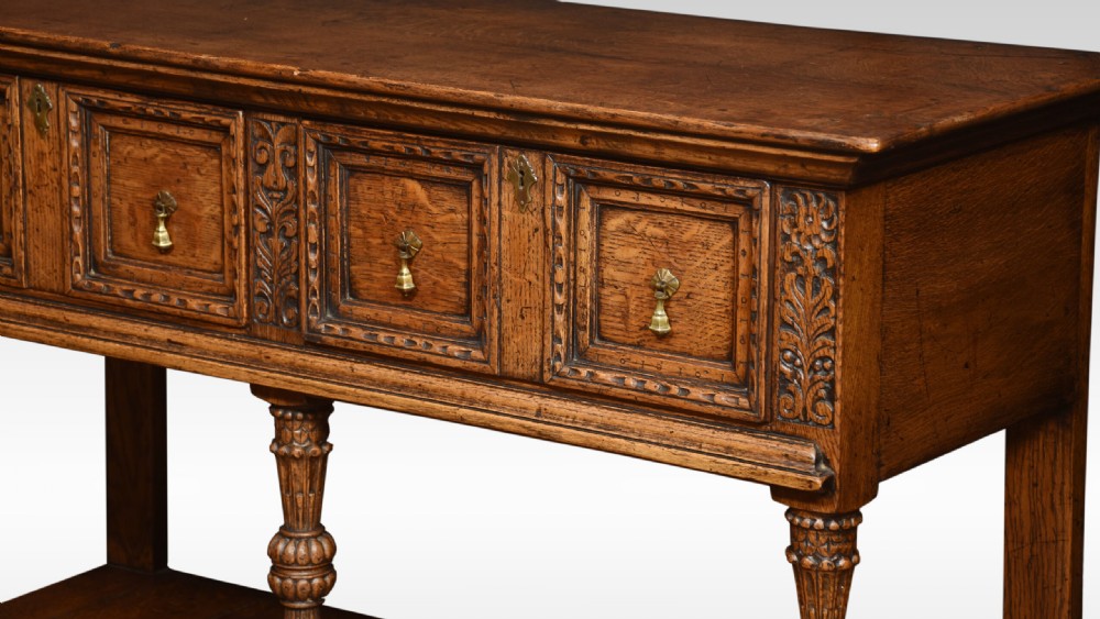 19th Century Oak Sideboard View III