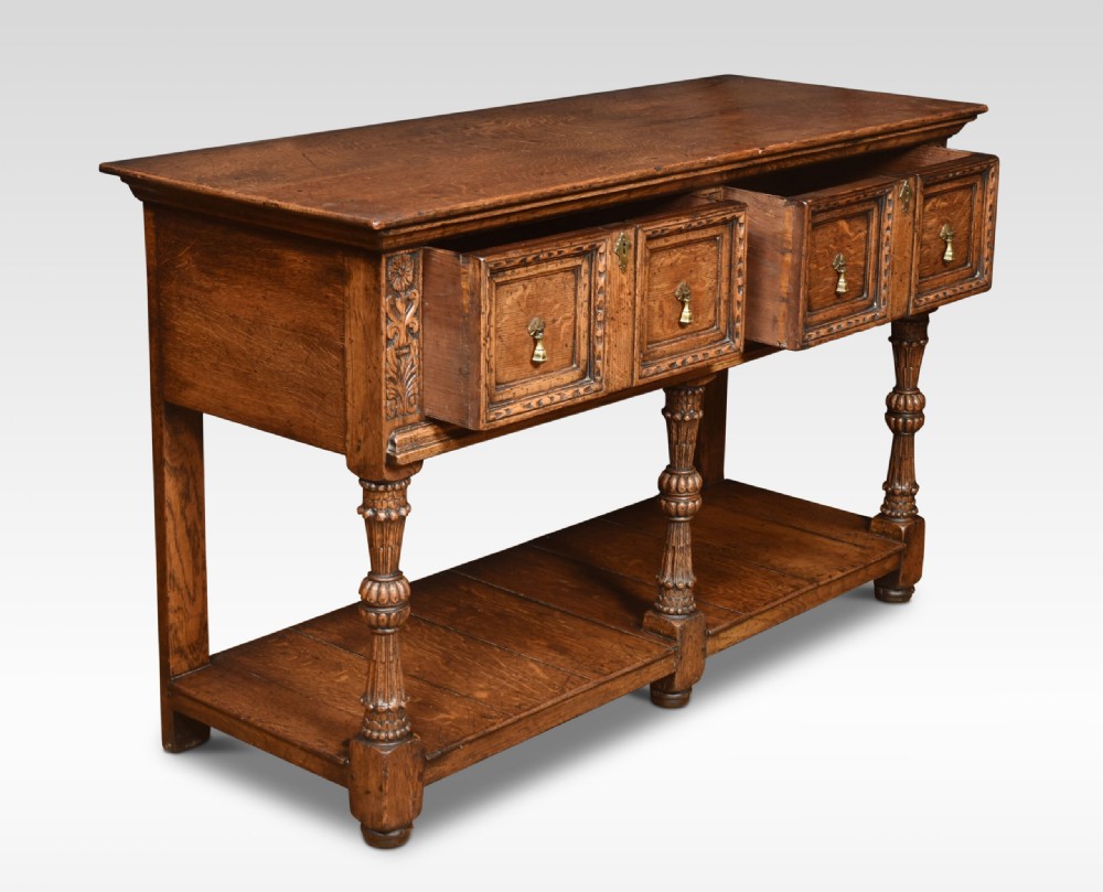 19th Century Oak Sideboard View IV