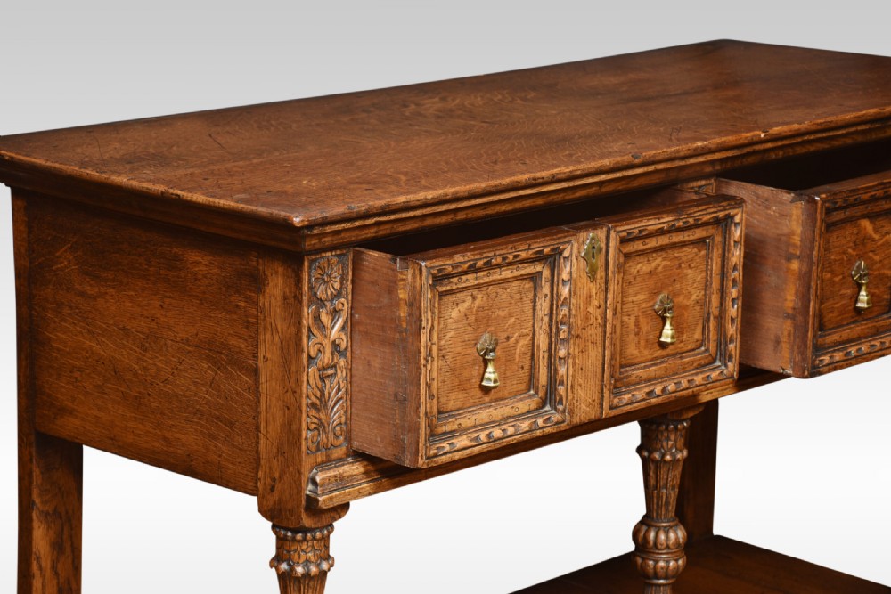 19th Century Oak Sideboard View VII