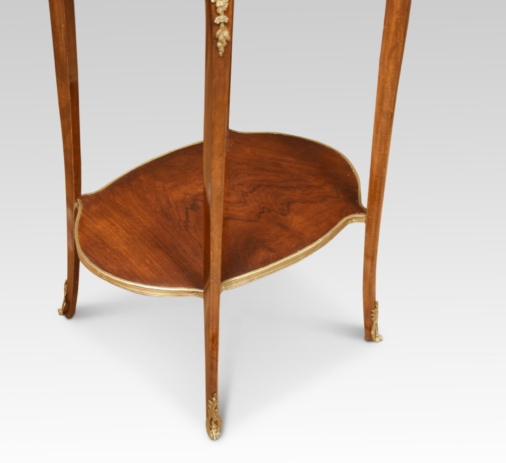 Walnut Inlaid Side Table View IV