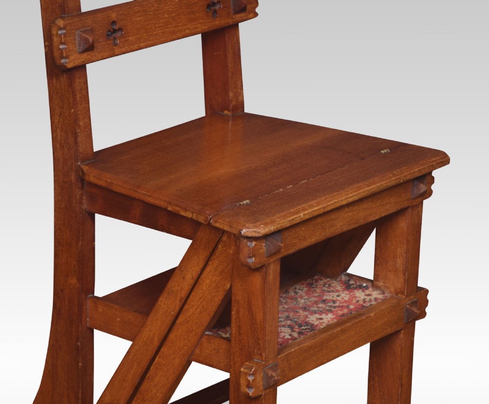 Walnut Metamorphic Chair View III