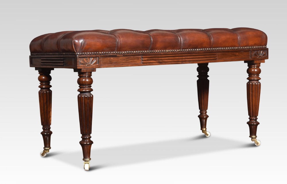 Regency long stool View II