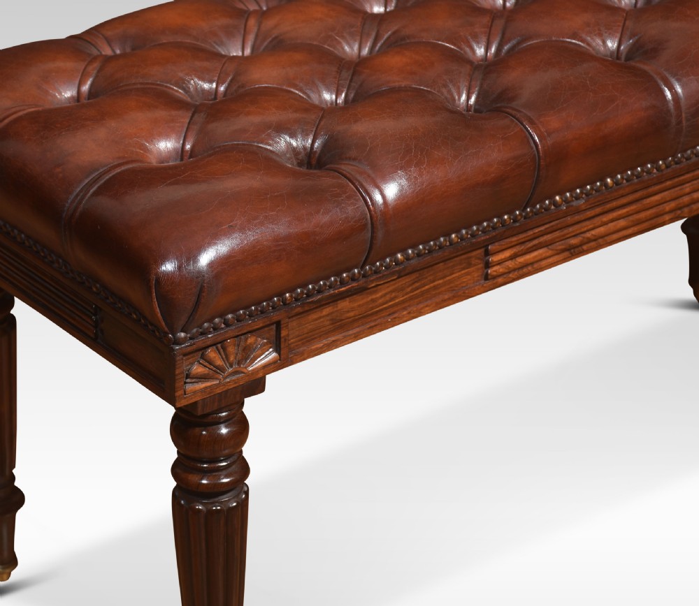 Regency long stool View V