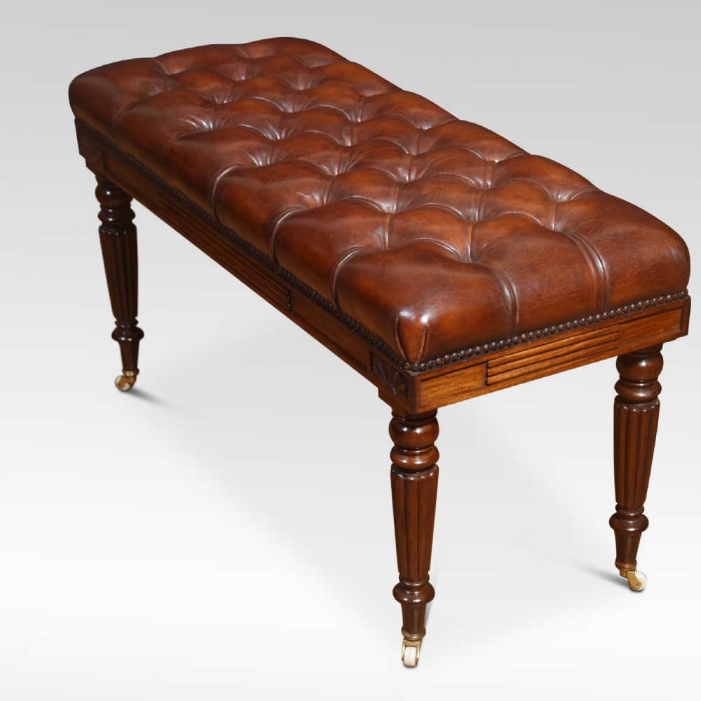 Regency long stool View VI