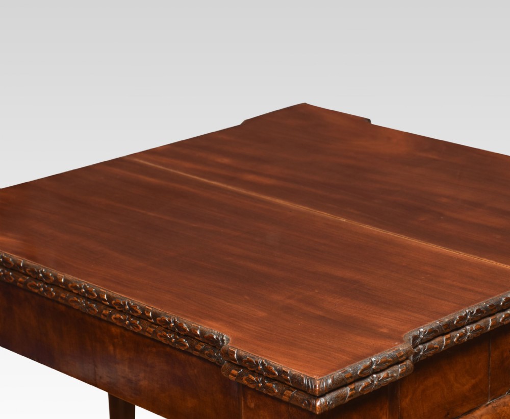 Mahogany Triple Top Games Table View II