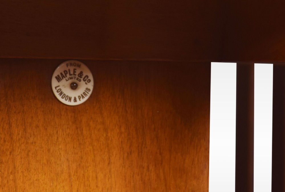 Walnut Revolving Bookcase By Maple And Co View III