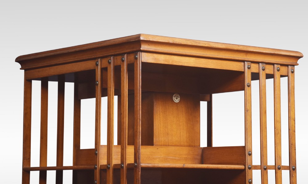 Walnut Revolving Bookcase By Maple And Co View VII