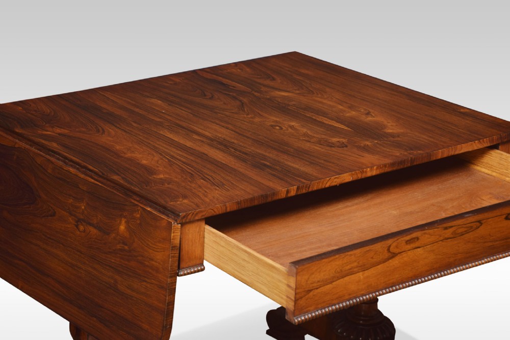Pair Of William IV Rosewood Sofa Tables View II