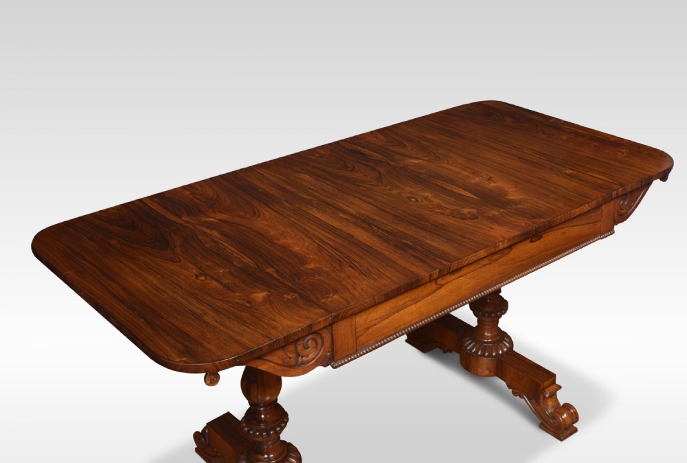 Pair Of William IV Rosewood Sofa Tables View VII