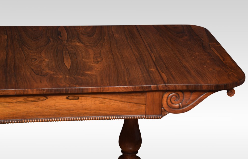 Pair Of William IV Rosewood Sofa Tables View IX