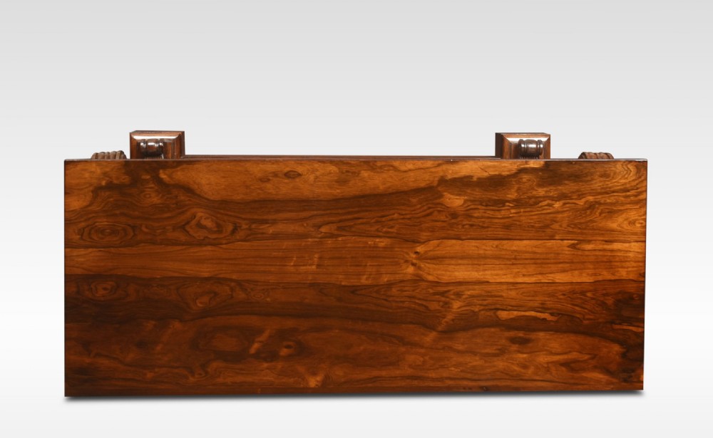 Regency Rosewood Open Bookcase View VIII