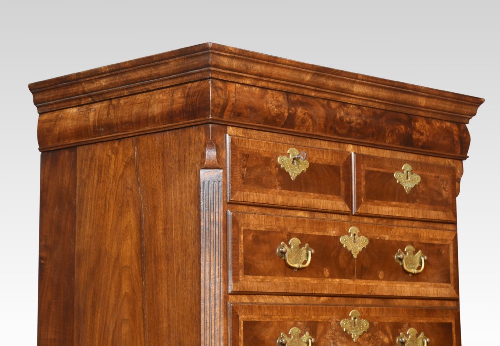 Walnut Chest On Chest View II
