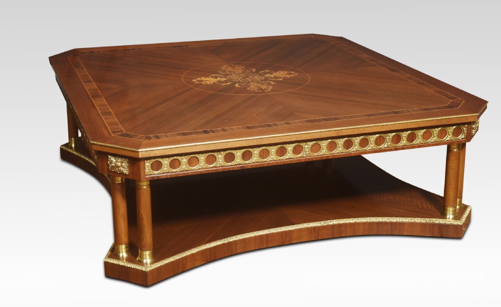 Large Louis XVI-style coffee table View III