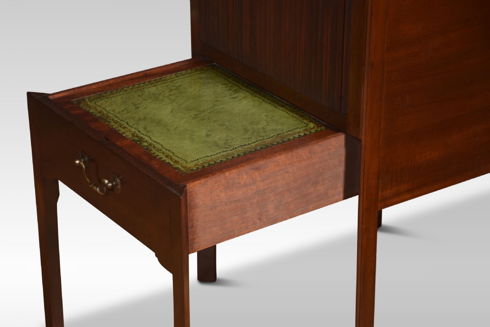 Pair of George III style bedside cabinets View VI