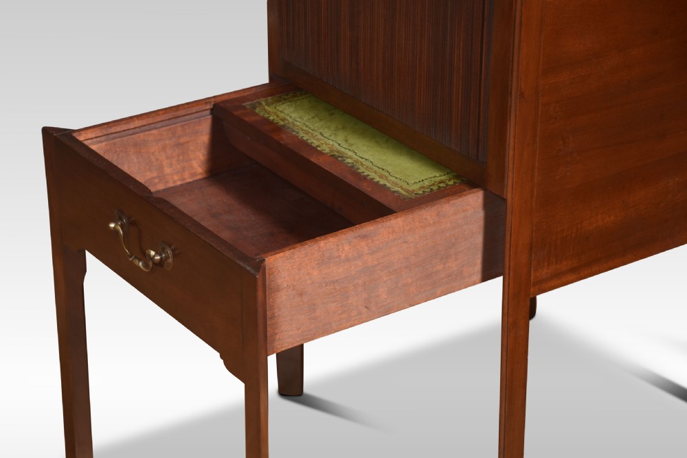 Pair of George III style bedside cabinets View VII