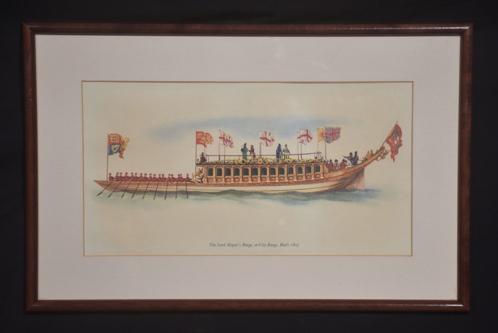 Set of nine Lithographs  View II