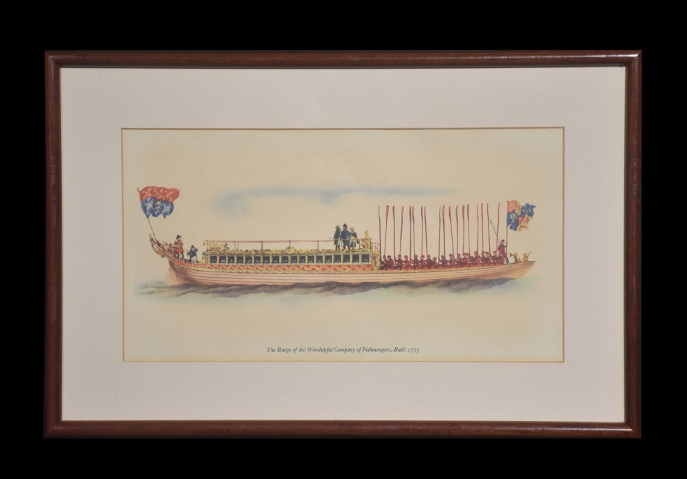 Set of nine Lithographs  View III