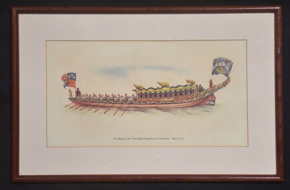 Set of nine Lithographs  View VII