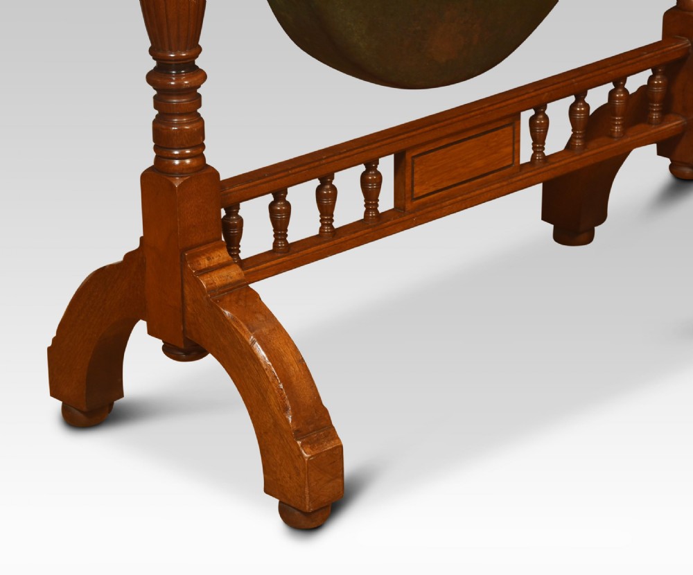 Large Walnut Framed Dinner Gong View II