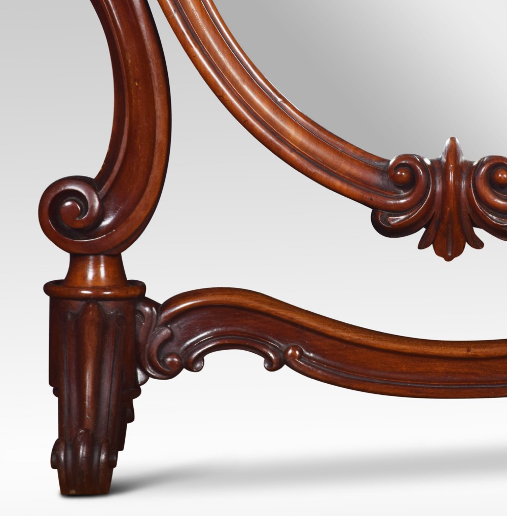 Mahogany Dressing Table Mirror View IV