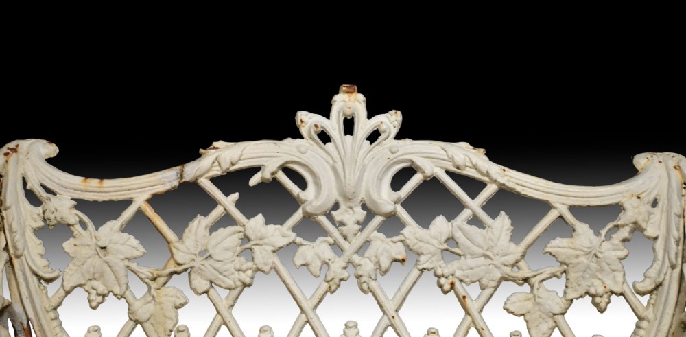 19th century Cast Iron bench View III