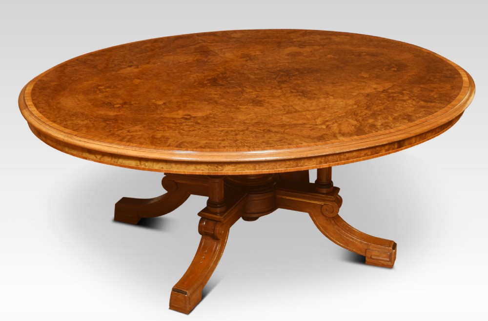 Walnut Coffee Table By Gillow And Co