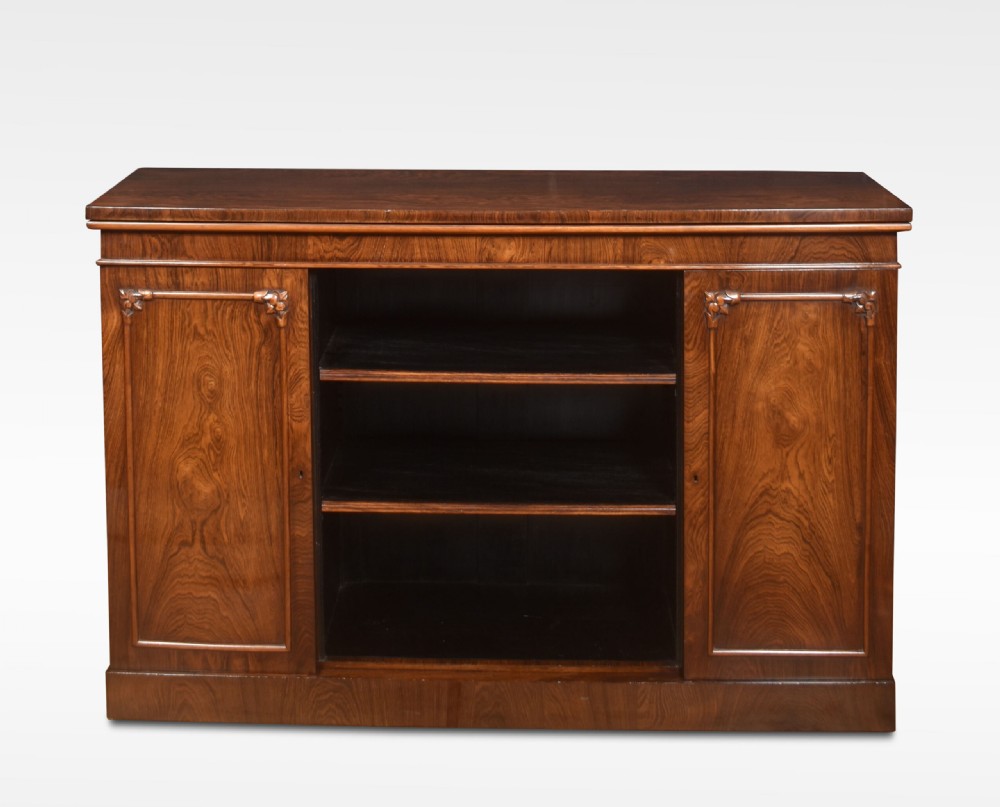 19th Century Rosewood Bookcase View III