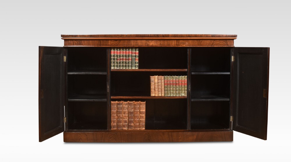 19th Century Rosewood Bookcase View V