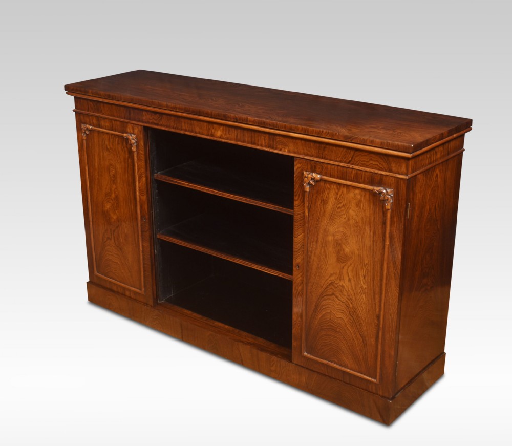 19th Century Rosewood Bookcase View VIII