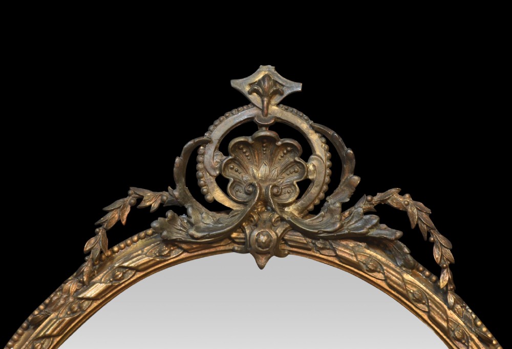Pair Of Gilt Girandole Wall Mirrors View II