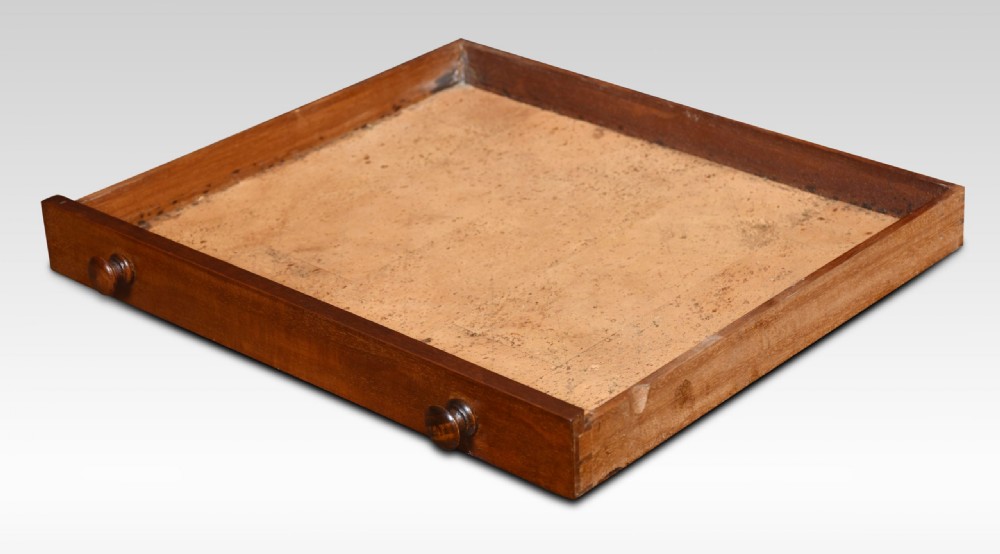 Mahogany collectors cabinet View VIII