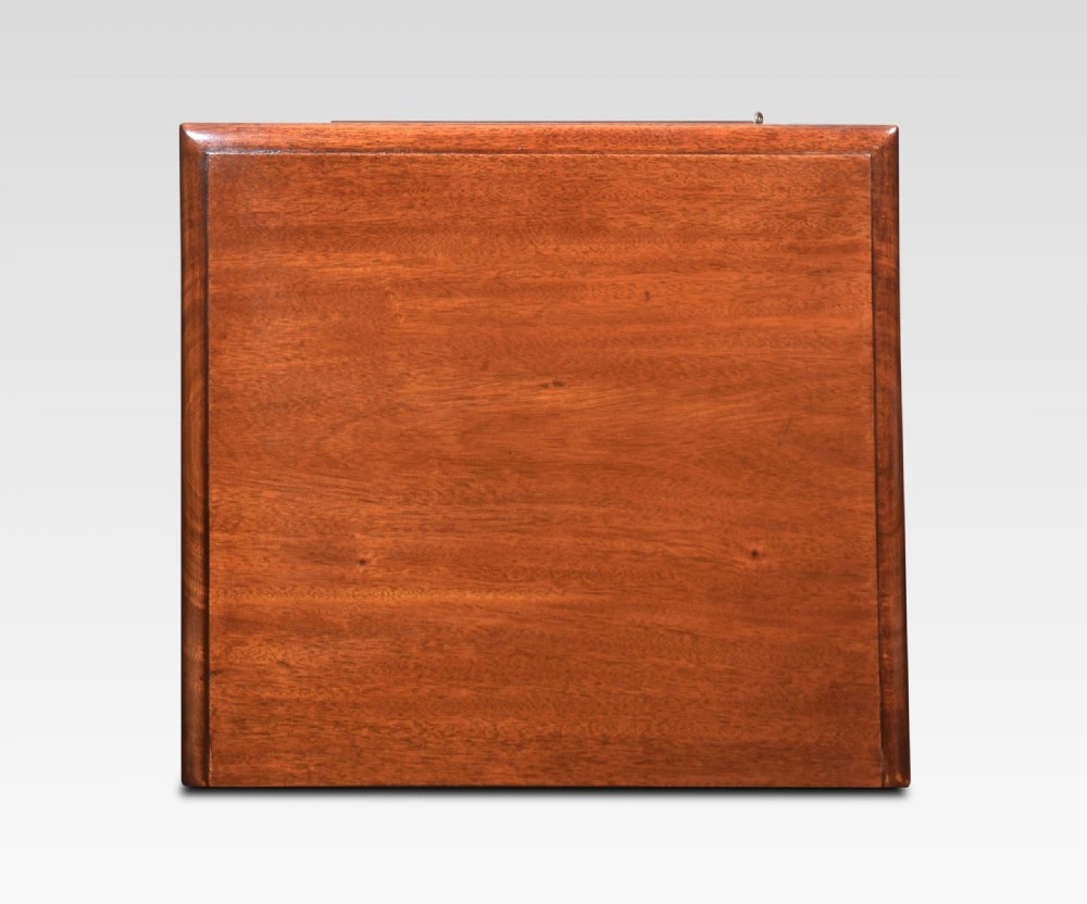 Mahogany collectors cabinet View IX