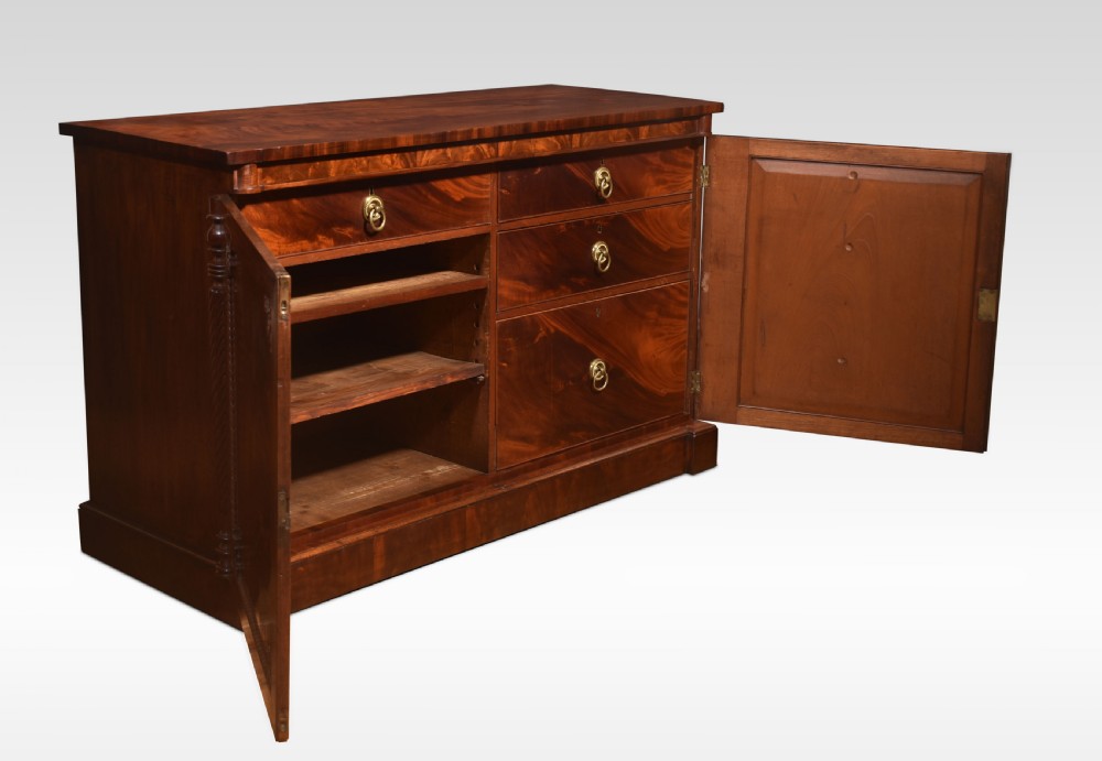 19th Century Mahogany sideboard View III
