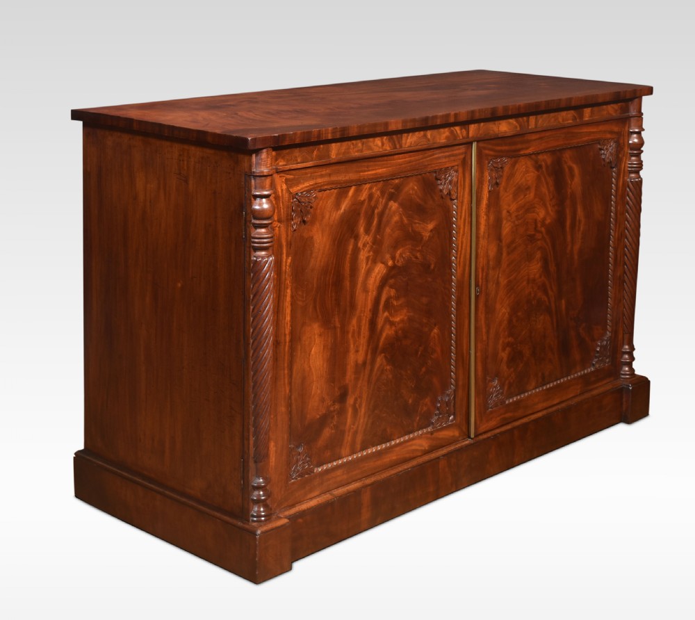19th Century Mahogany sideboard View IX