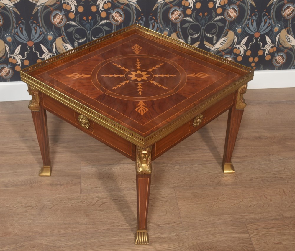 French Empire Style Coffee Table