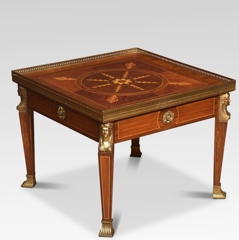 French Empire Style Coffee Table View II