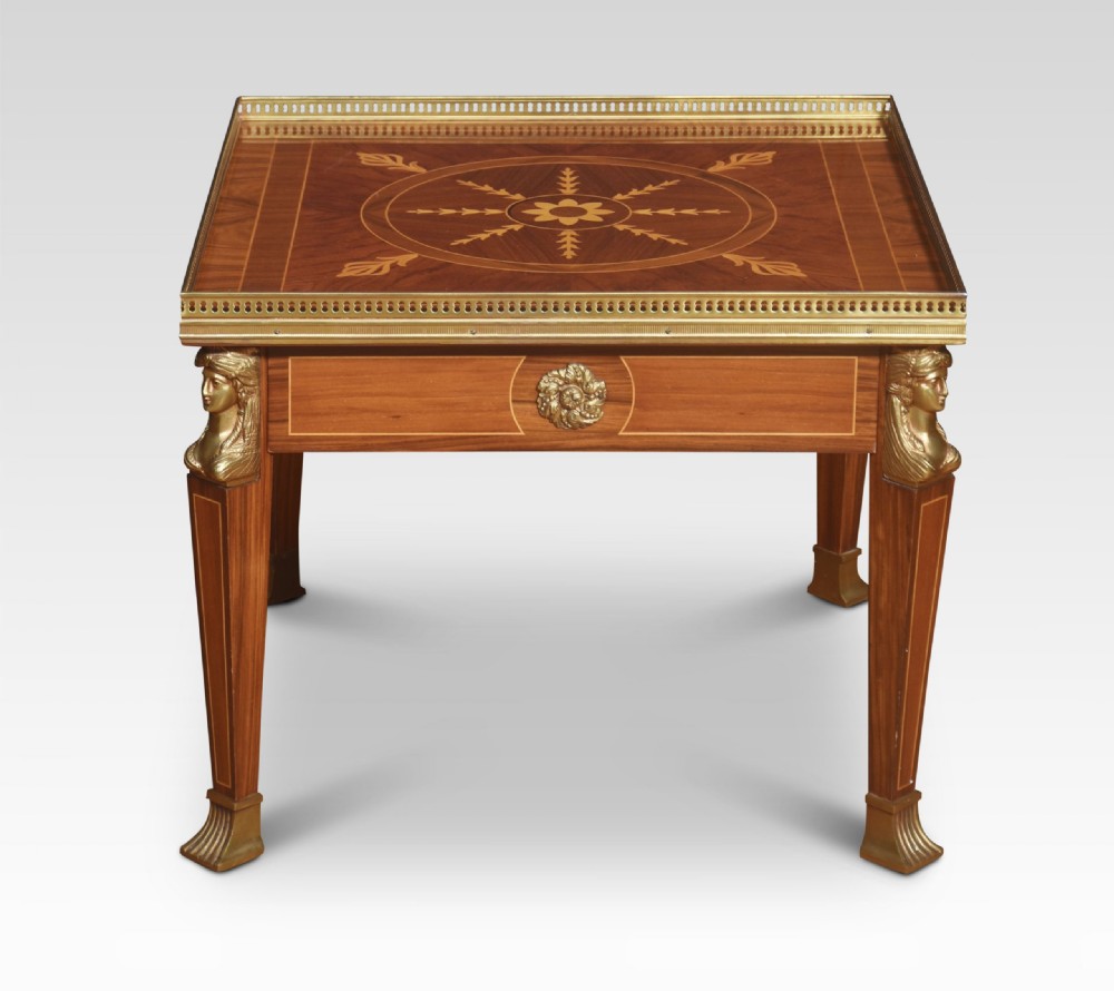 French Empire Style Coffee Table View IV