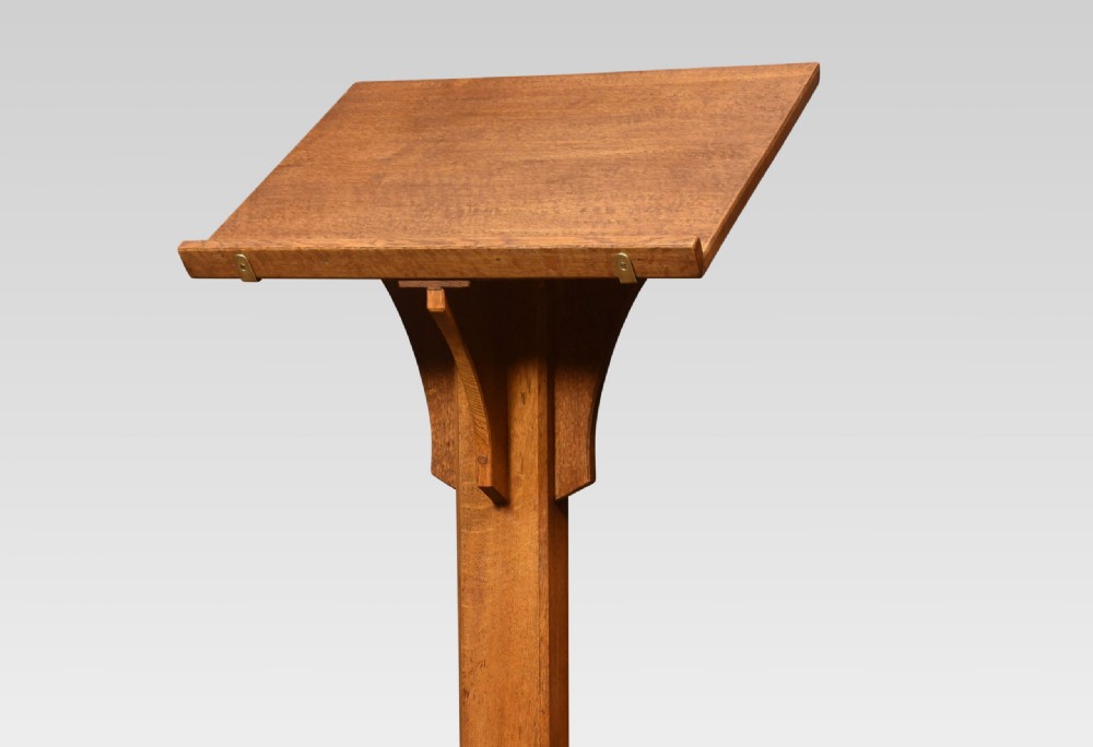 Gothic Revival Oak Lectern View VII