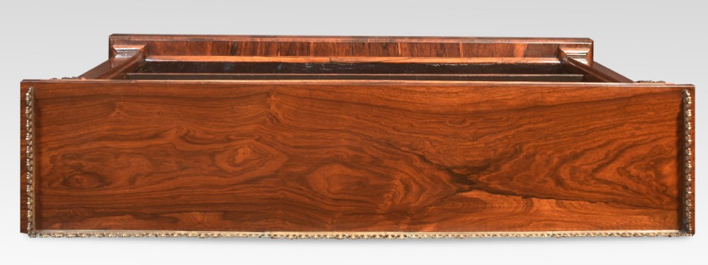 Regency rosewood open bookcase View III