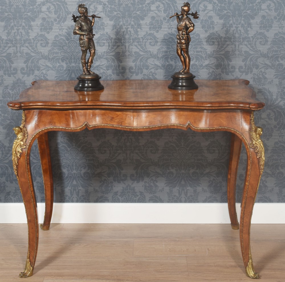Pair of spelter warriors View II