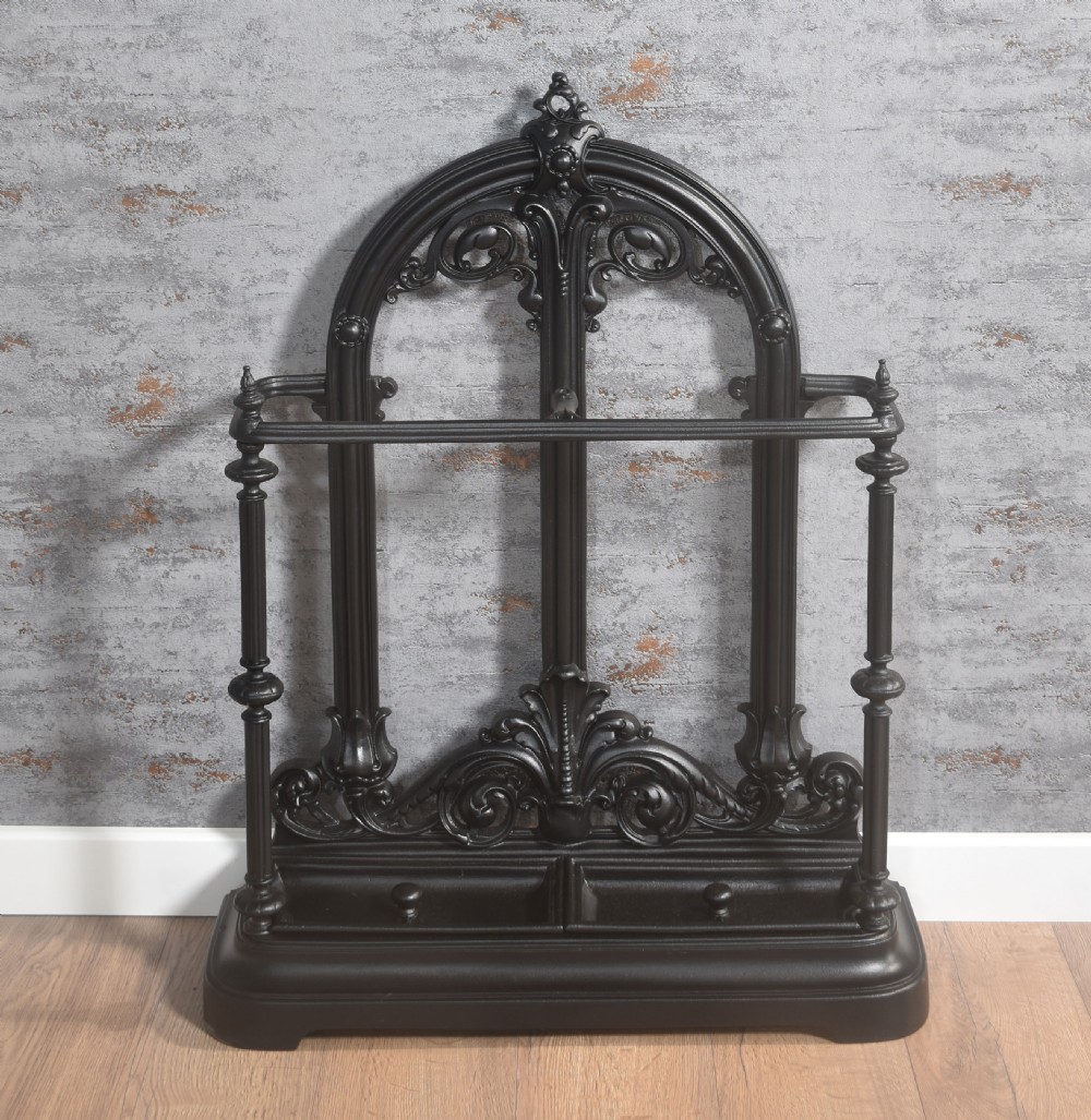 Coalbrookdale Cast Iron Umbrella Stand