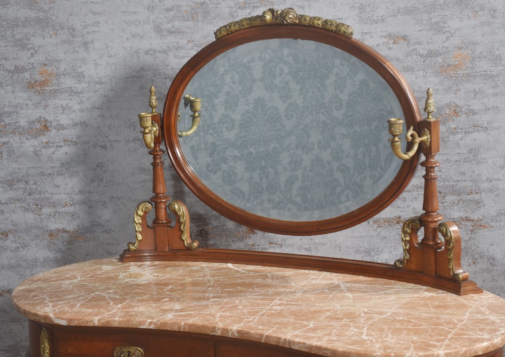 French Gilt Metal Mounted Dressing Table View II